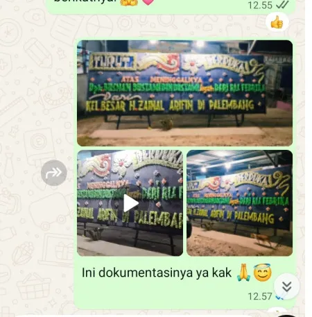Pengiriman Papan Bunga Duka Kebon Sirih