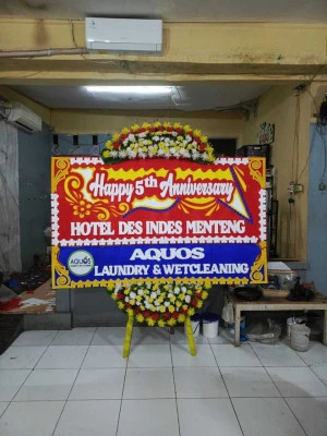 Papan Bunga di Kebon Sirih
