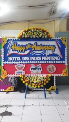 Papan Bunga di Kebon Sirih