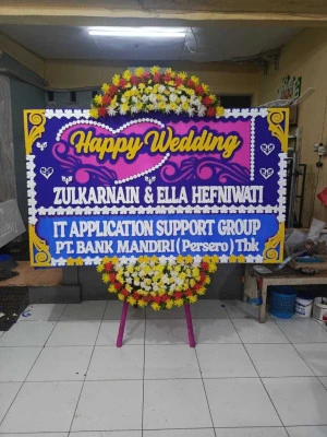 Papan Bunga di Kebon Sirih